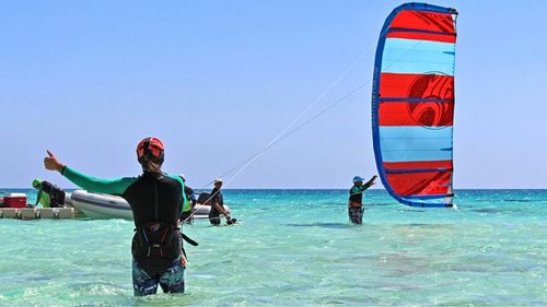 Kitesurfen lernen: In der Soma Bay kiten lernen