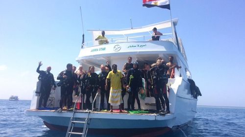 Kitesurfen lernen: Tauchen in der Soma Bay