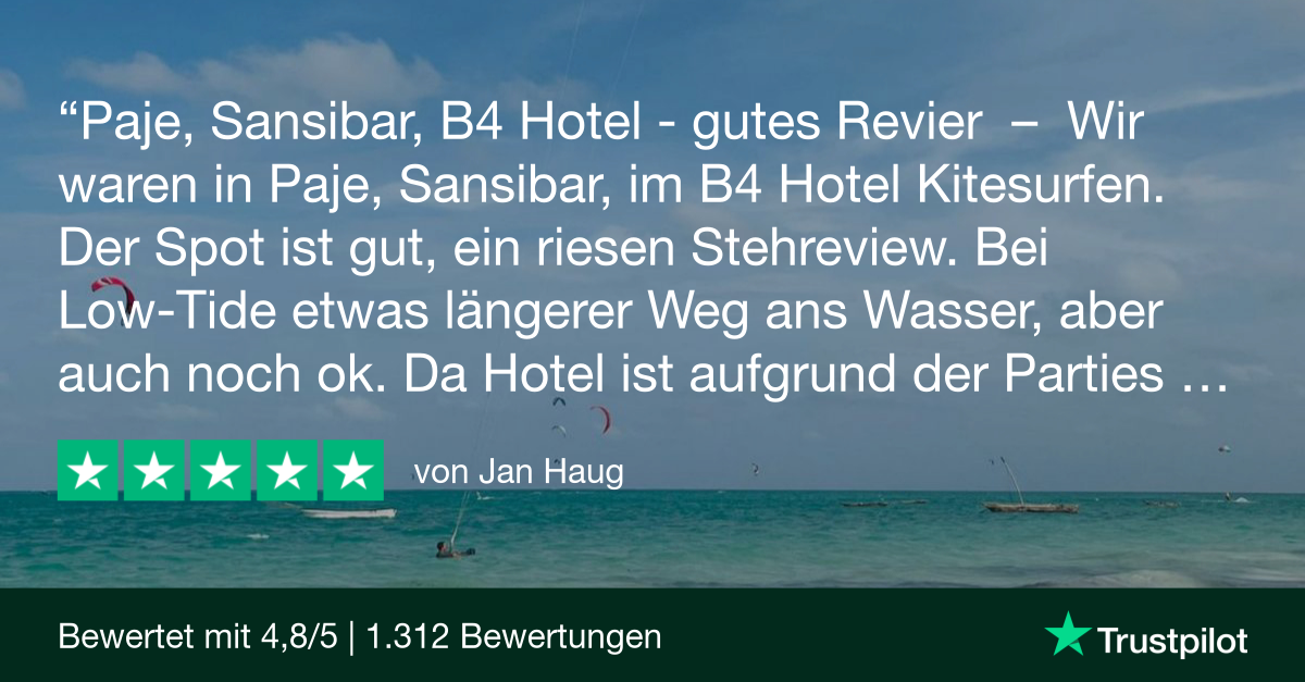 Sansibar: Trustpilot Review - Jan Sansibar: Trustpilot Review - Jan