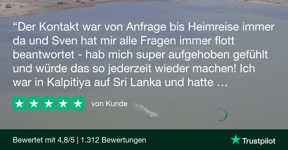 Kalpitiya: Trustpilot Revier - Kunde