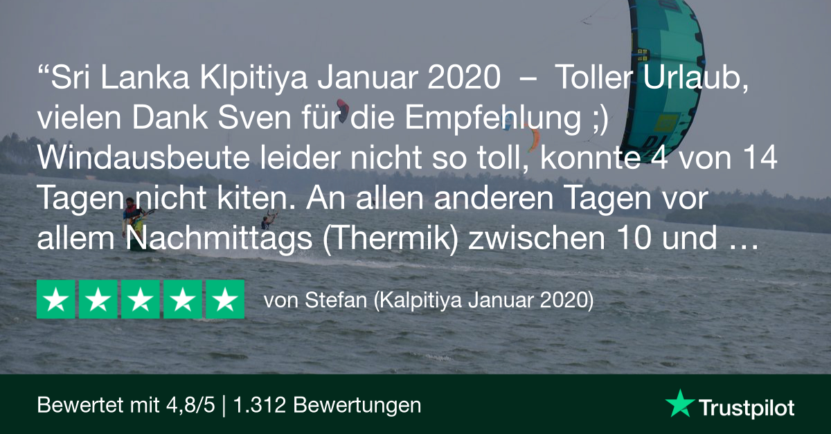 Kalpitiya: Trustpilot Review - Stefan