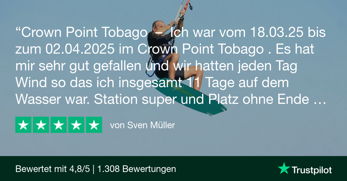 Tobago: Trustpilot Review - Sven