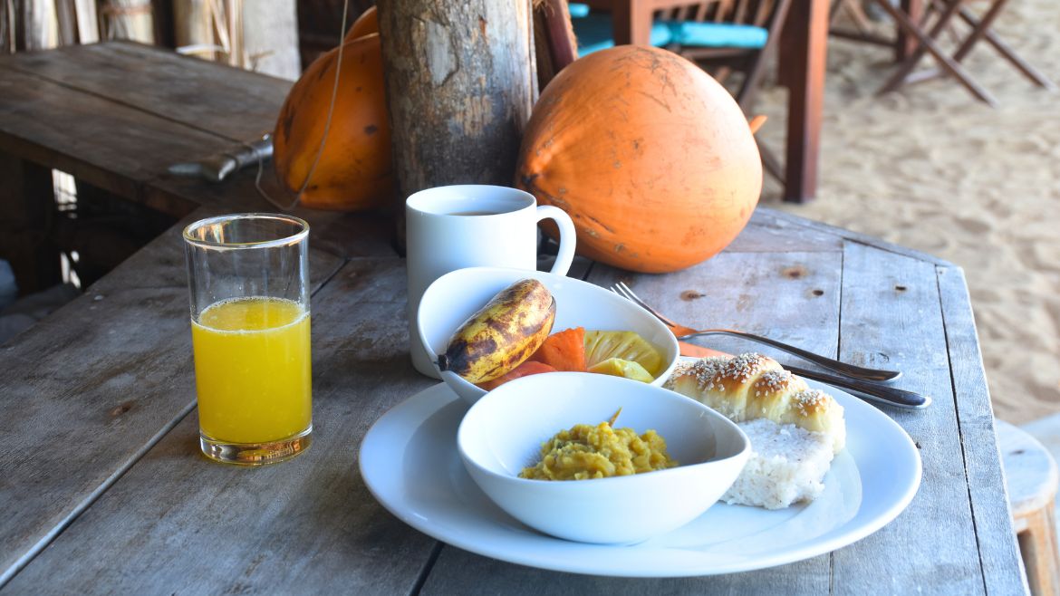 Kappalady: Frühstück im Strand Restaurant genießen 