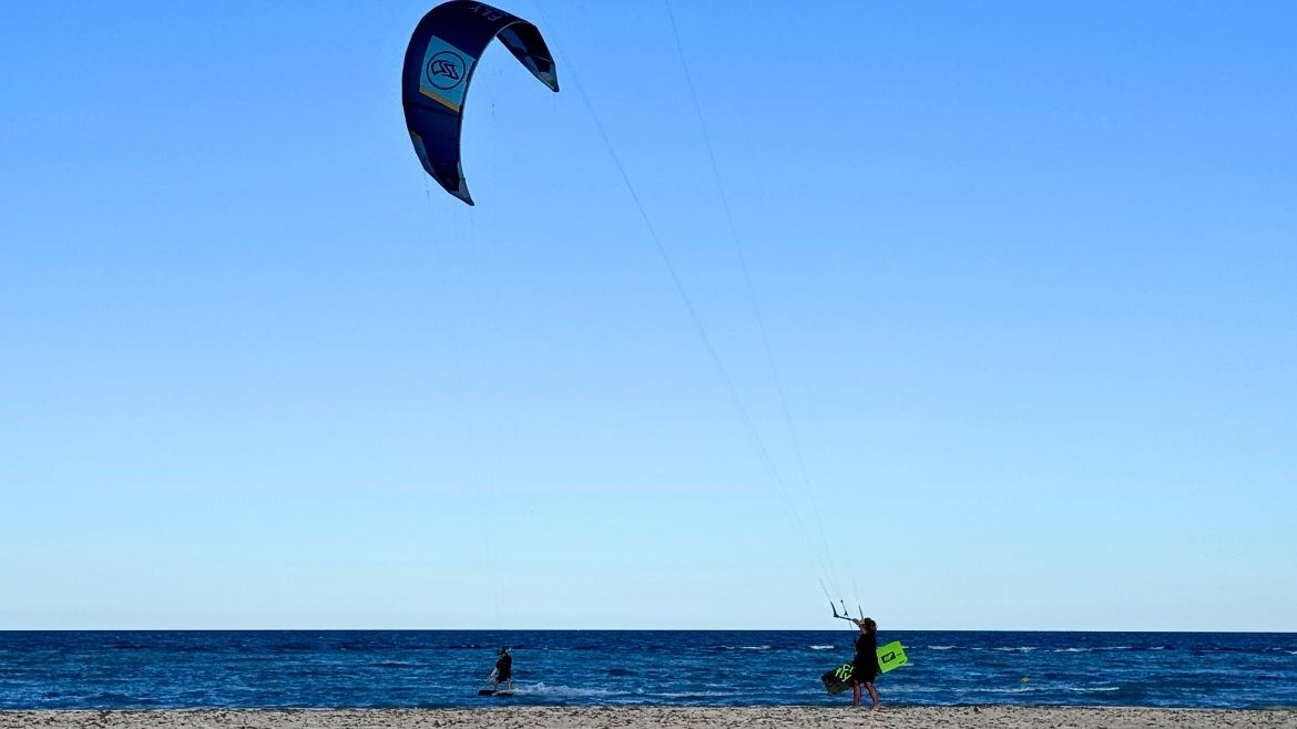 selbst Kiten in jeder freien Minute