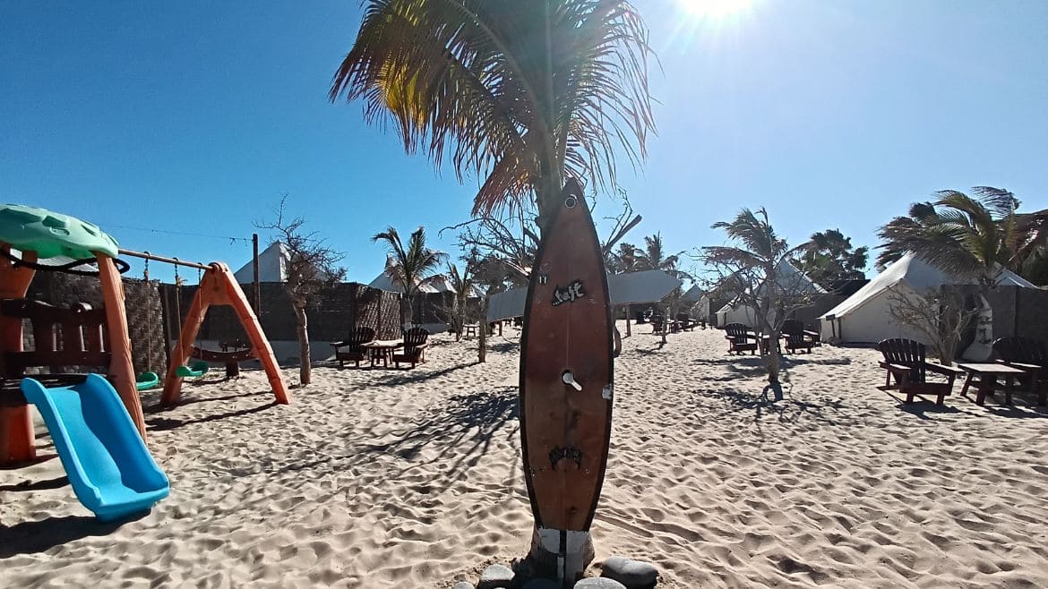 La Ventana: Anlage des Surf Camps