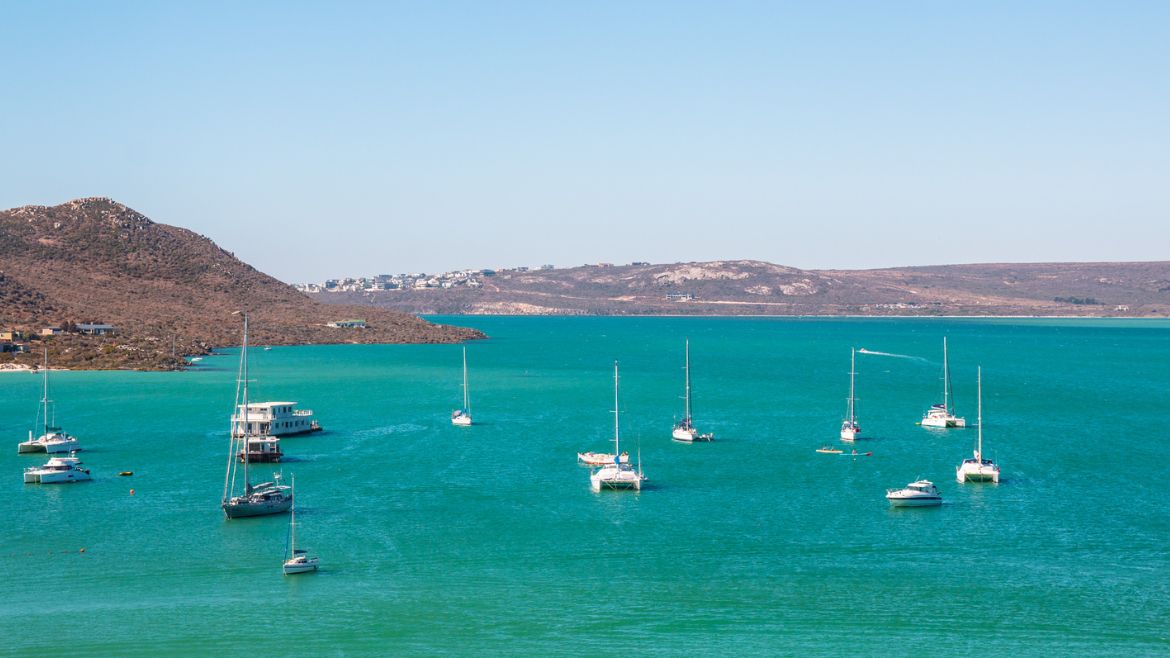 Langebaan: Wunderbare Wasserfarben genießen Langebaan: Wunderbare Wasserfarben genießen