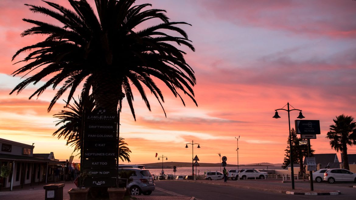 Langebaan: Genieße am Abend einen wunderbaren Sonnenuntergang am Strand