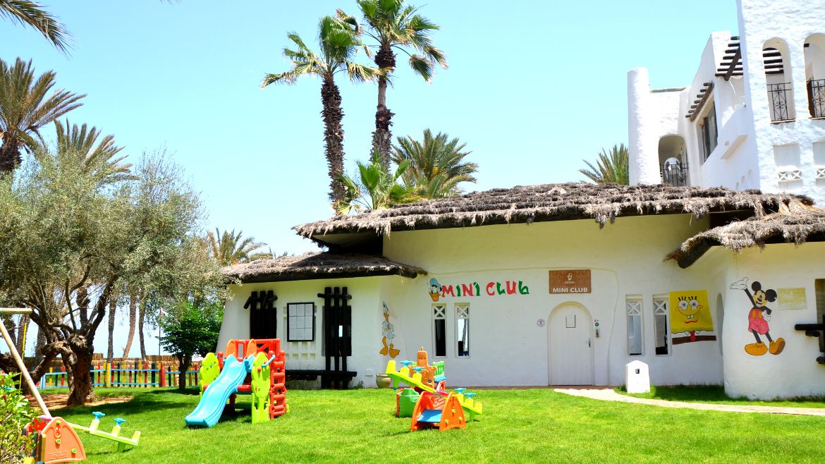Djerba-Zarzis: Außenbereich des Kids Club Djerba-Zarzis: Außenbereich des Kids Club
