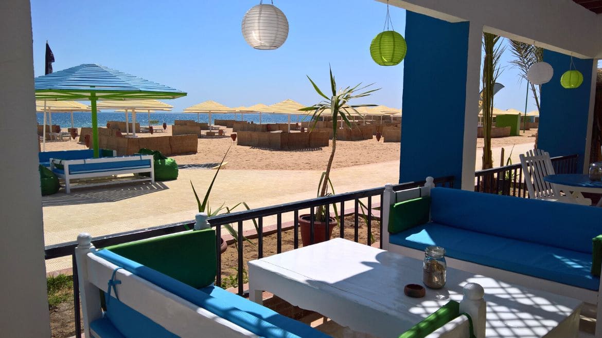 Soma Bay: Ausblick von unserer Kite- und Wingsurf Station aus