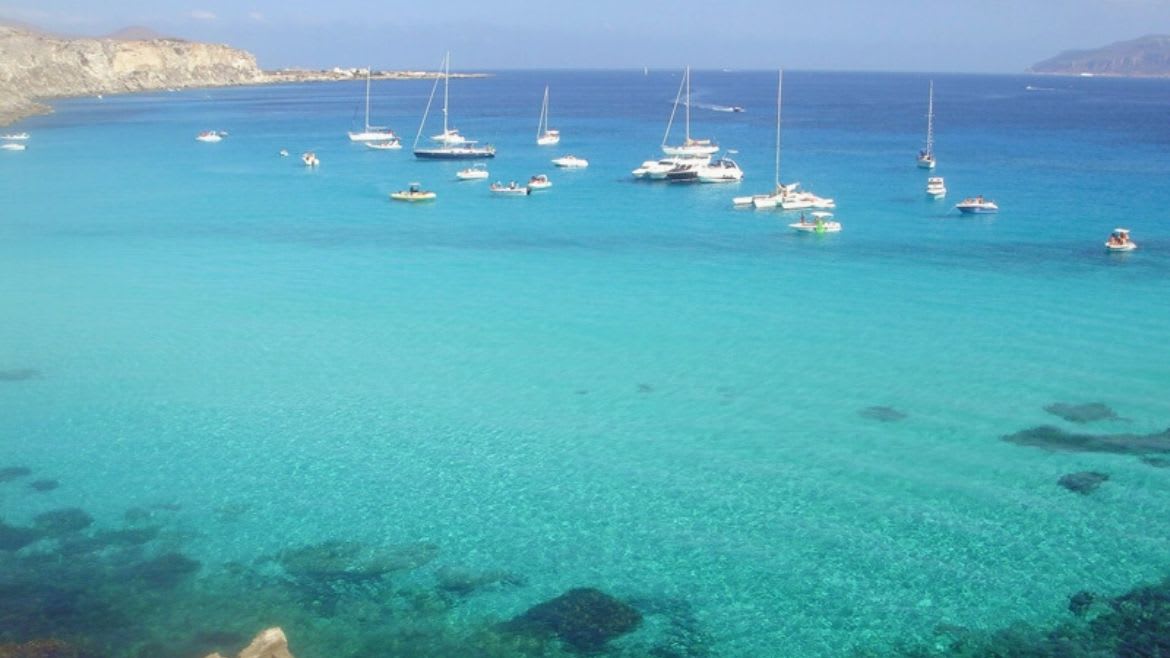 Marsala: Ausflug zu den vorgelagerten Inseln Favignana Cala Rossa