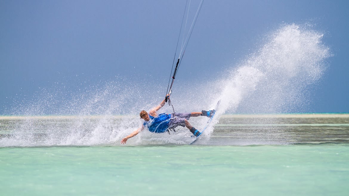 Hamata: Ausreichend Platz an der Kitesurfstation Hamata: Ausreichend Platz an der Kitesurfstation