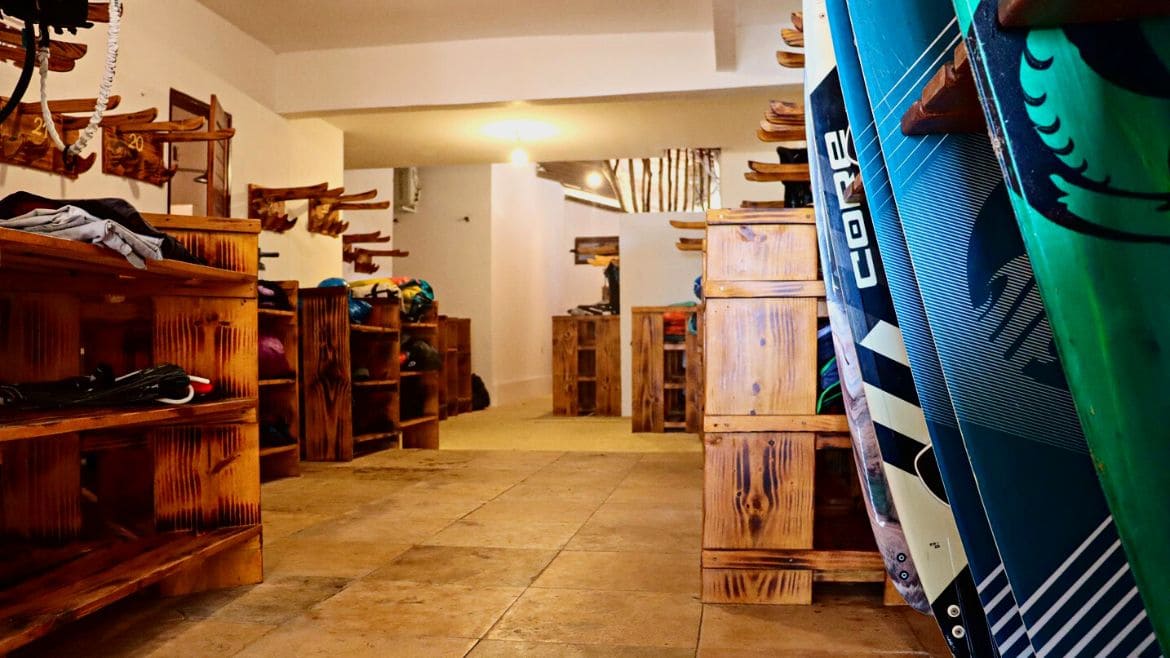 Ilha do Guajiru: Ausreichend Platz für das eigene Material