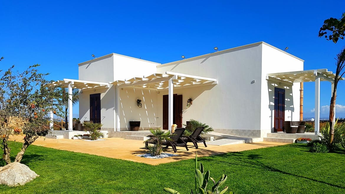 Marsala: Außenansicht der Kitevilla Marsala: Außenansicht der Kitevilla