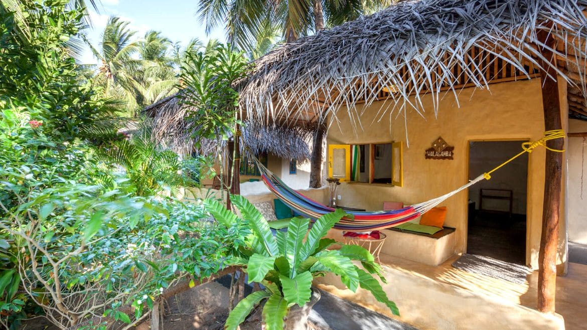 Kalpitiya: Außenansicht der Cabana Kalpitiya: Außenansicht der Cabana