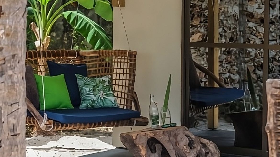 Sansibar: Außenbereich der Funk Bungalows Sansibar: Außenbereich der Funk Bungalows