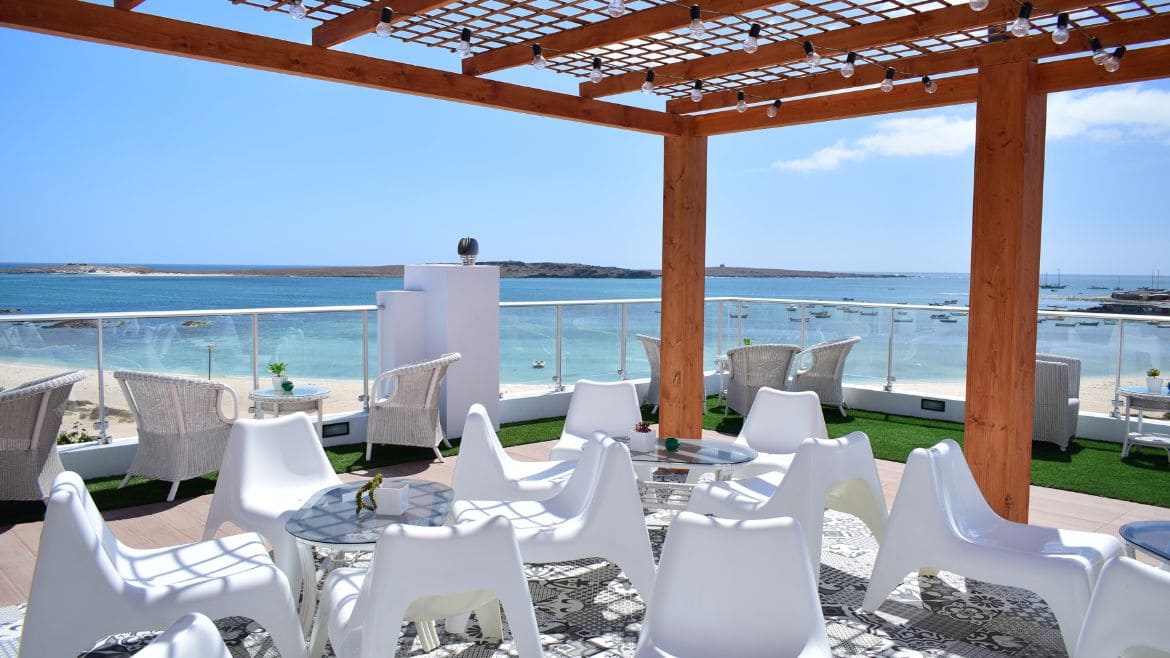 Boa Vista: Außenbereich des Surfhotel