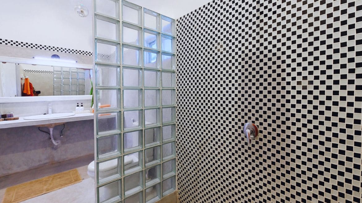 Sansibar: Badezimmer des Appartements Sansibar: Badezimmer des Appartements