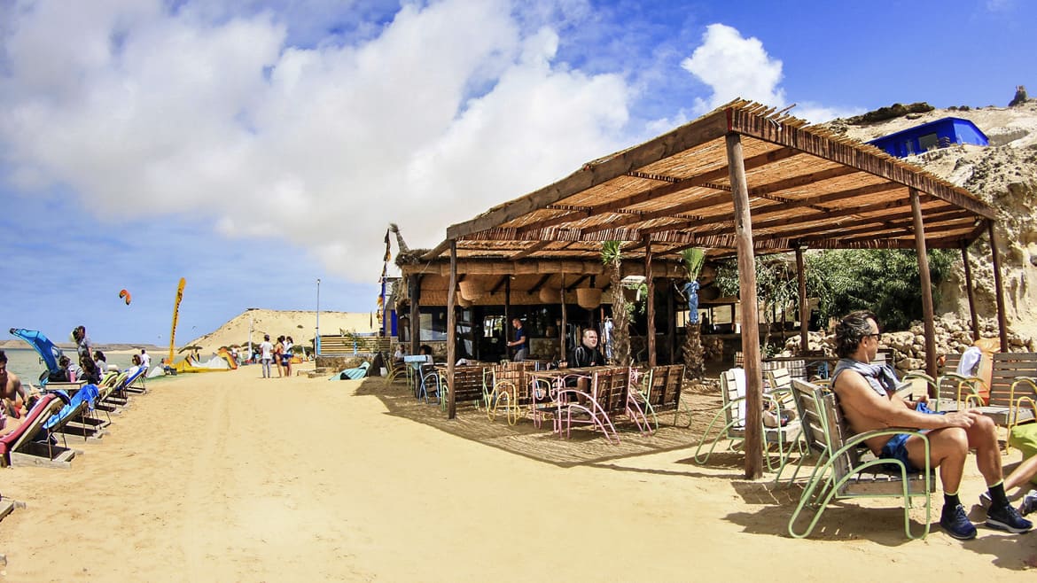 Dakhla: Bar im Surfhotel Dakhla: Bar im Surfhotel
