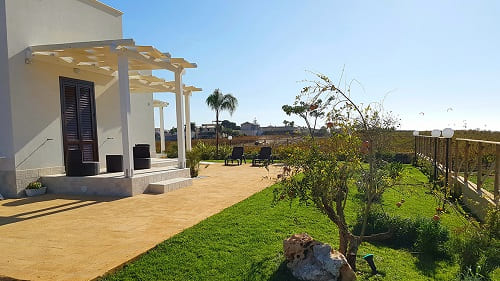 Marsala: Garten der Kitevilla Marsala: Garten der Kitevilla