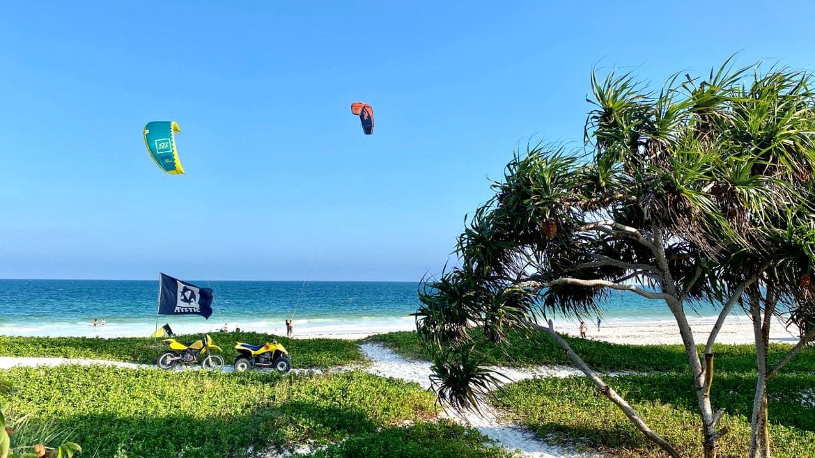 Kilifi: Blick auf den Bofa Beach Kilifi: Blick auf den Bofa Beach