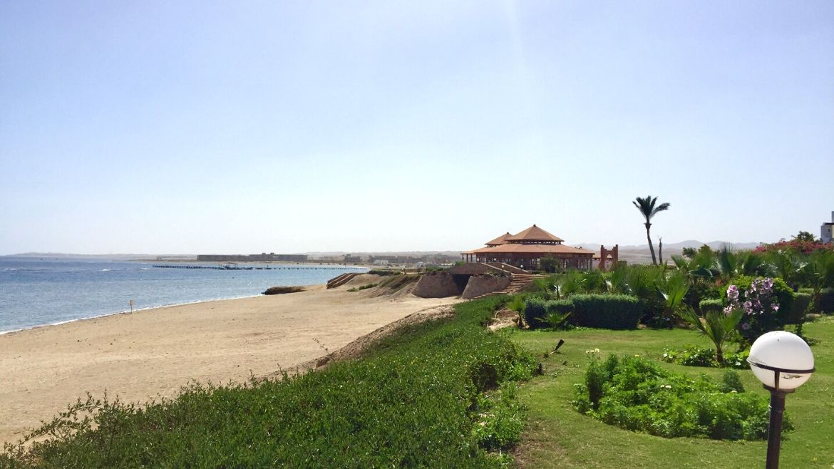 El Naaba: Blick auf das italienische Restaurant 