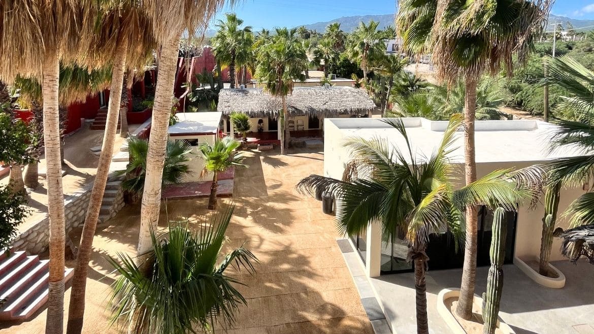 Blick auf den Außenbereich