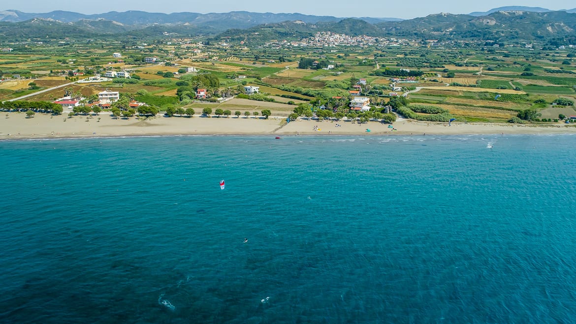 Rhodos Fanes: Blick auf das Revier Rhodos Fanes Rhodos Fanes: Blick auf das Revier Rhodos Fanes