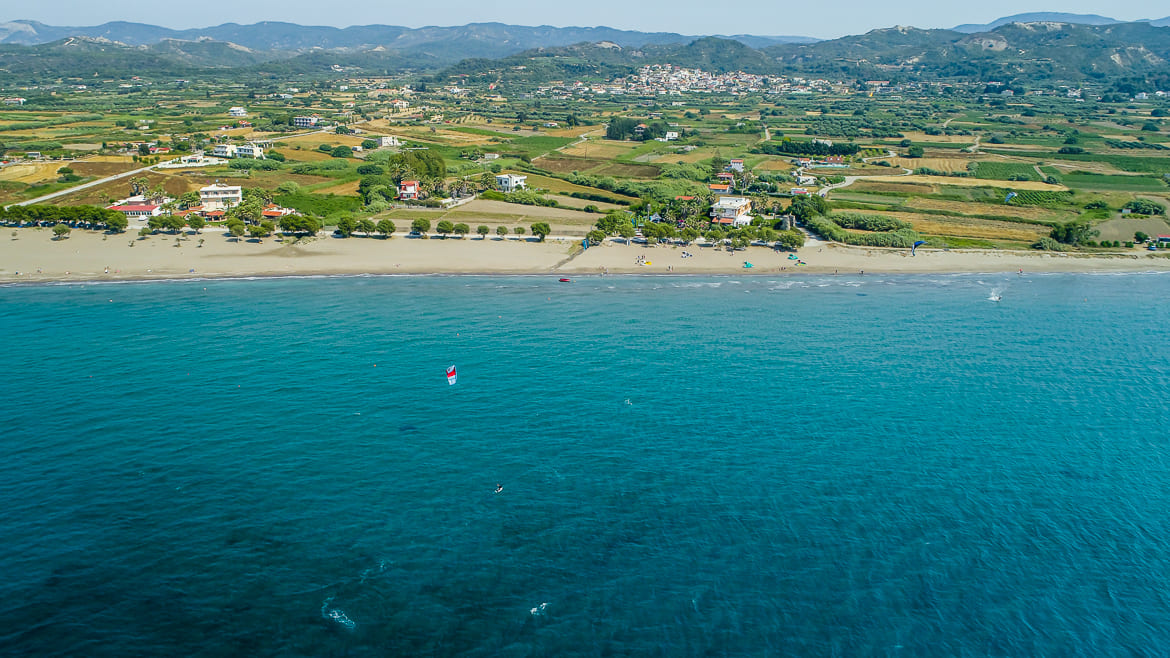 Rhodos Fanes: Blick auf das Revier Rhodos Fanes Rhodos Fanes: Blick auf das Revier Rhodos Fanes