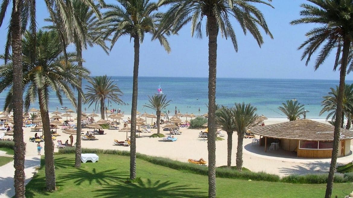 Zarzis: Strandbereich