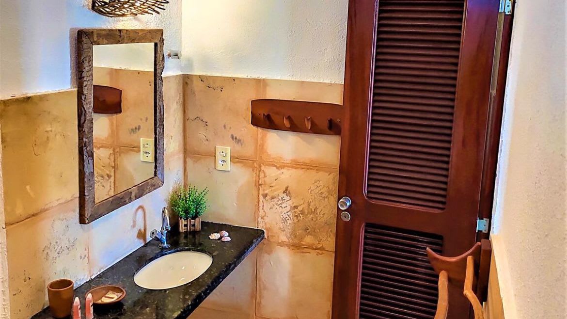 Ilha do Guajiru: Badezimmer der Classic Zimmer Ilha do Guajiru: Badezimmer der Classic Zimmer