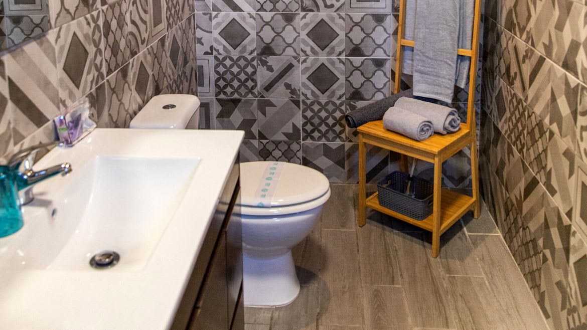 Algarve: Badezimmer der Dopple-Suite Algarve: Badezimmer der Dopple-Suite