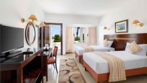 Soma Bay: Blick in das Deluxe Beach Front Zimmer