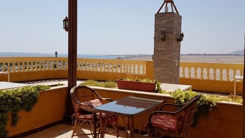 Soma Bay: Wunderbarer Ausblick vom Standard Hotel aus Soma Bay: Wunderbarer Ausblick vom Standard Hotel aus