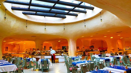 Djerba-Zarzis: Buffetrestaurant im Komforthotel Djerba-Zarzis: Buffetrestaurant im Komforthotel