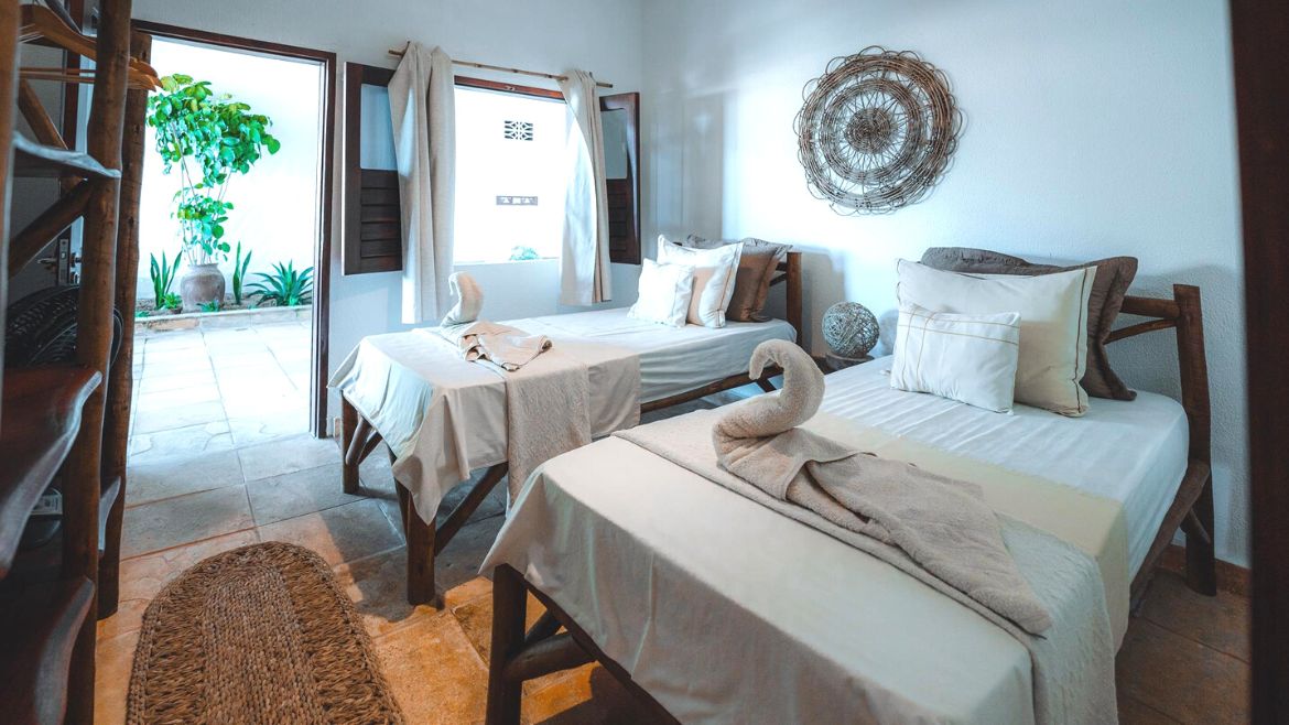 Ilha do Guajirú: Unsere Classic Zimmer sind auch mit Twin-Betten möglich Ilha do Guajirú: Unsere Classic Zimmer sind auch mit Twin-Betten möglich
