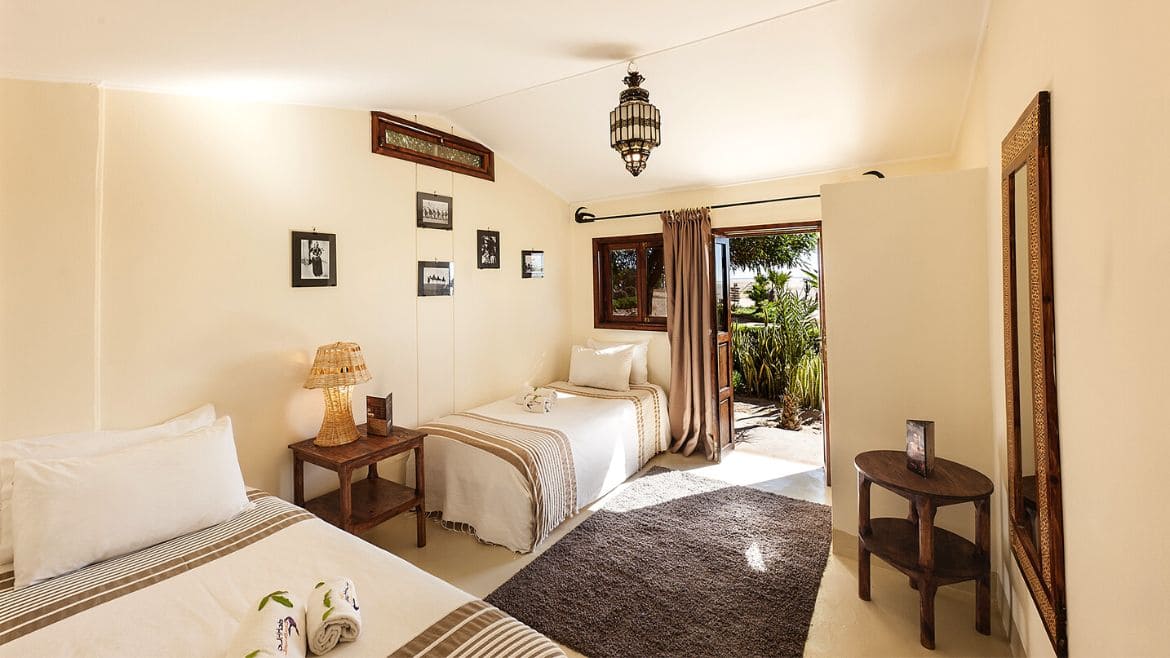 Dakhla: Übersicht des Comfort Bungalows Dakhla: Übersicht des Comfort Bungalows