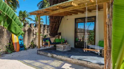 Sansibar: Außenansicht Cottage Sansibar: Außenansicht Cottage