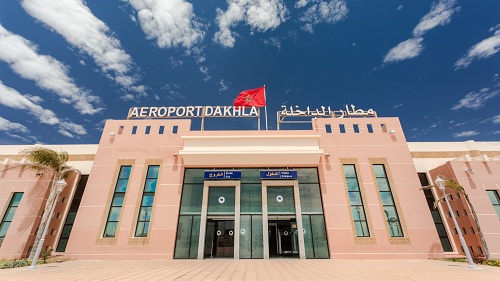 Dakhla: Der Flughafen von Dakhla.