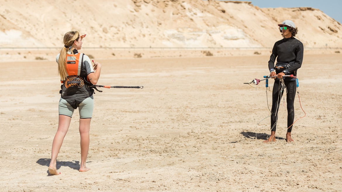 Dakhla: Kitesurfschulung