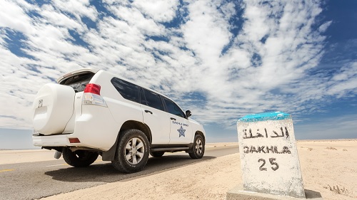 Dakhla: Mit unserem Transfer gehts zu Deiner gewählten Unterkunft.