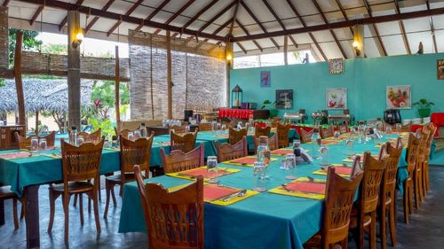 Kalpitiya: Restaurant der Surf Cabanas Kalpitiya: Restaurant der Surf Cabanas