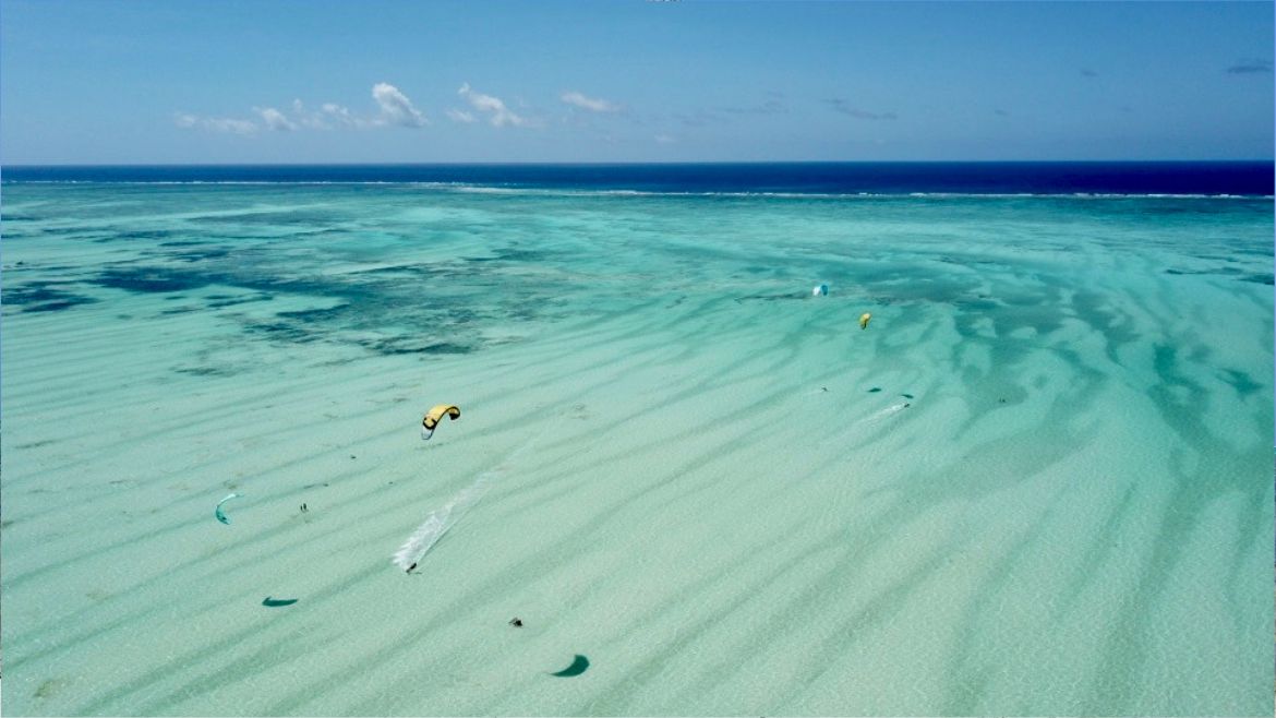 Sansibar: Tolles Revier mit beeindruckenden Wasserfarben Sansibar: Tolles Revier mit beeindruckenden Wasserfarben