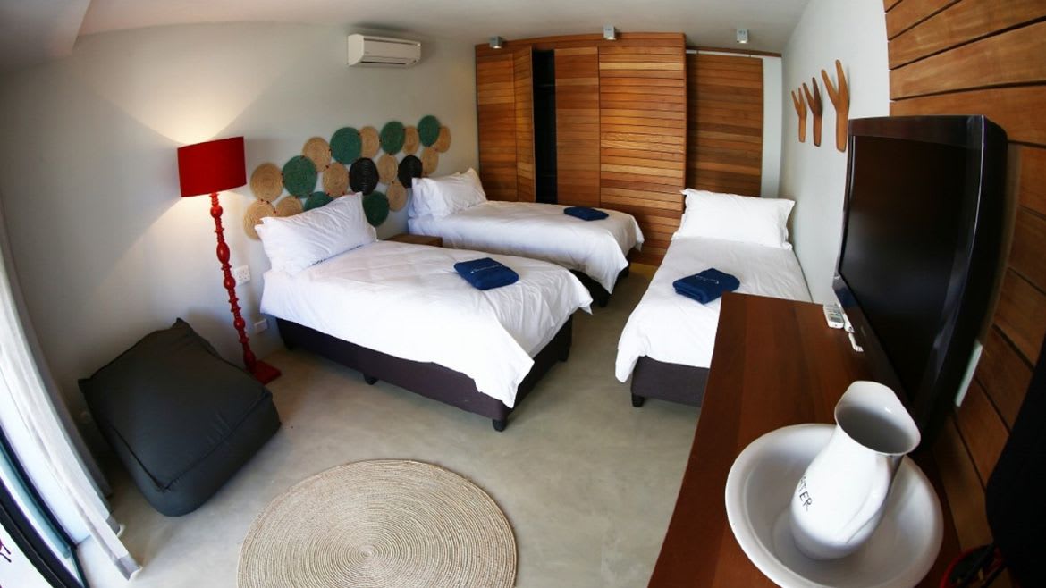 Langebaan: Übersicht des Dreibettzimmer