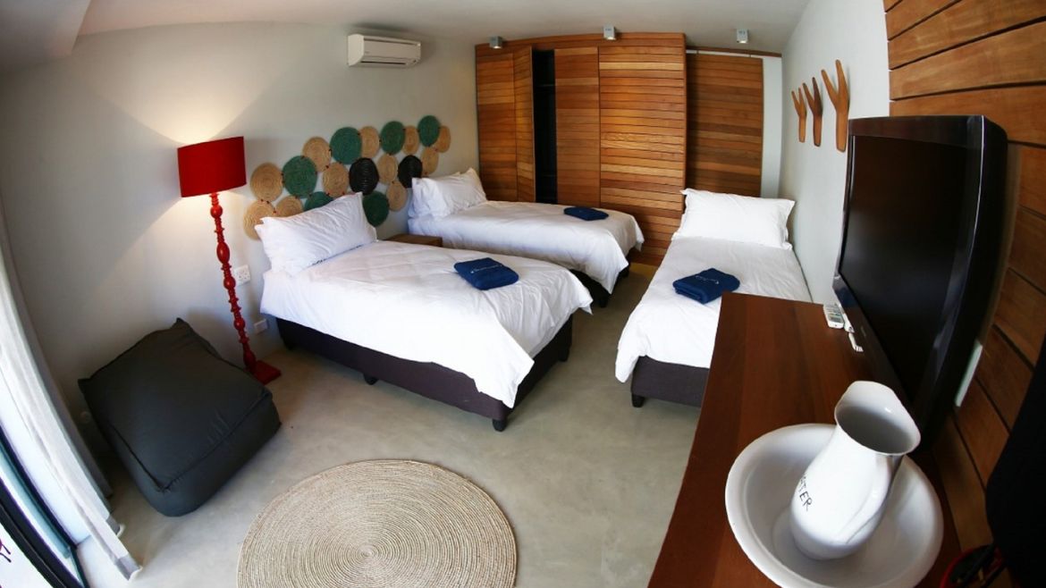 Langebaan: Standardzimmer-Variante mit nur Einzelbetten Langebaan: Standardzimmer-Variante mit nur Einzelbetten