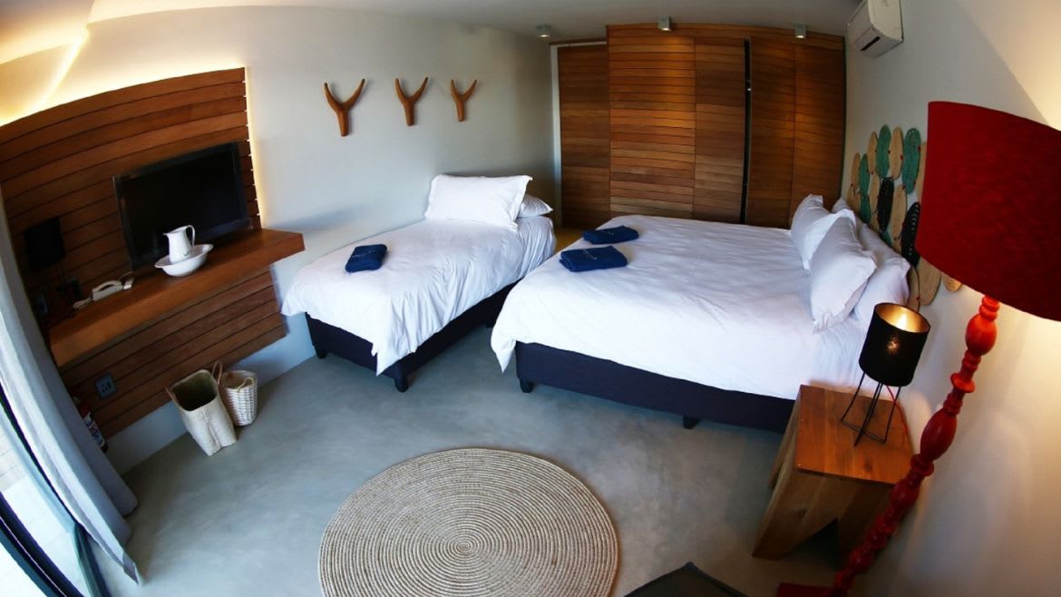 Langebaan: Die Standardzimmer bieten Platz für bis zu drei Personen Langebaan: Die Standardzimmer bieten Platz für bis zu drei Personen