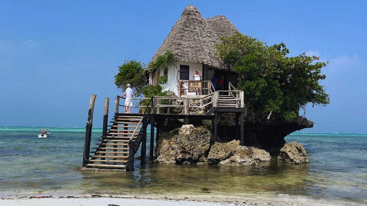 Das bekannte Restaurant "The Rock" Das bekannte Restaurant "The Rock"