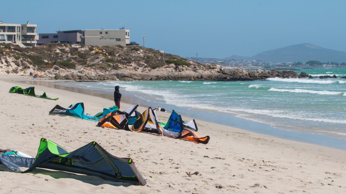 Langebaan: Der Strand von Langebaan Langebaan: Der Strand von Langebaan