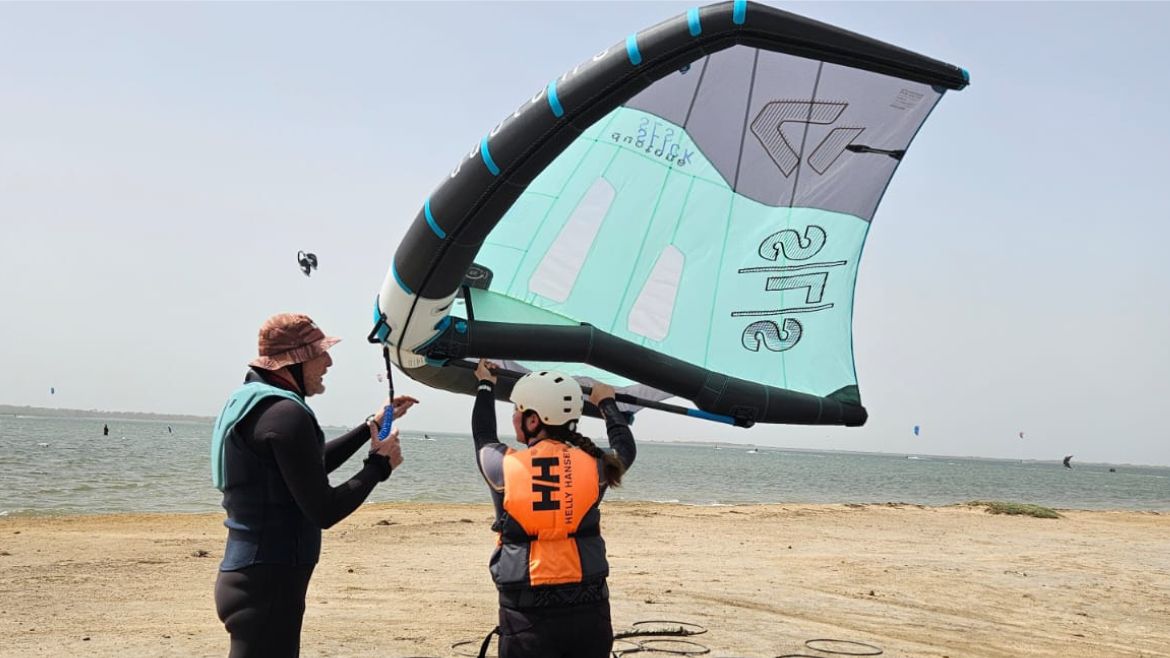 Marsala: Die ersten Übungen am Strand Marsala: Die ersten Übungen am Strand