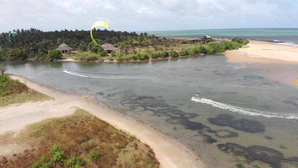 Kappalady: Unterkunft direkt an der Lagune Kappalady: Unterkunft direkt an der Lagune