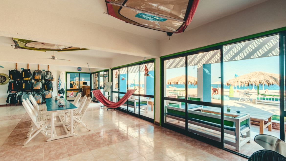 Soma Bay: Top Lage der Kite- und Wingsurf Station